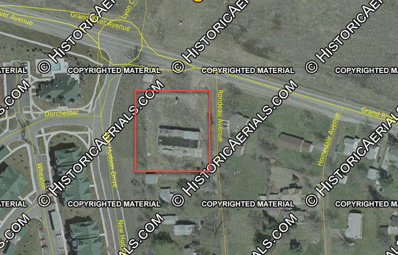 Lyon Home & Garden Center - 2002 Aerial (newer photo)